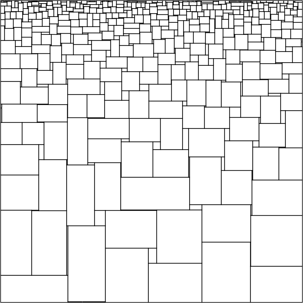 plain rectangular tiling gradient bottom to top